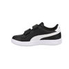 Picture of PUMA Boys' Smash V2 Hook and Loop Sneaker Black White, 12 M US Little Kid - Size: 12 Little Kid