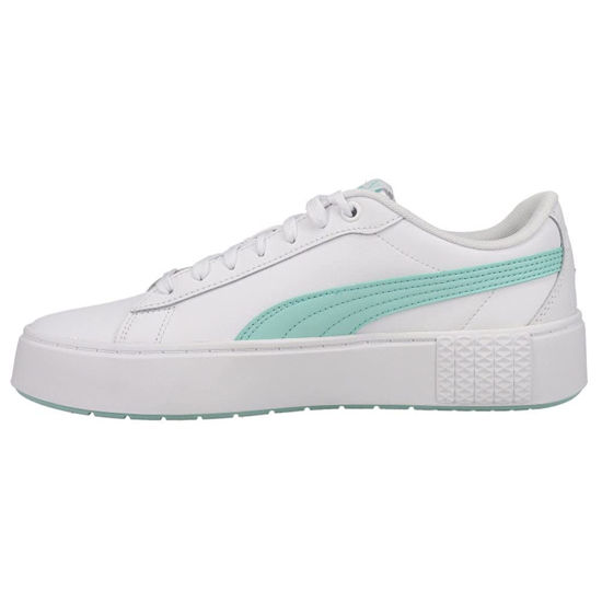 Picture of PUMA Smash Platform V2 L Puma White/Eggshell Blue 9 B (M) - Size: 9