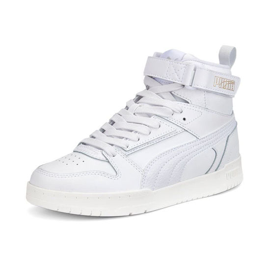 Picture of PUMA RBD Game (Big Kid) Puma White/Puma White/Puma Team Gold 5.5 Big Kid M - Size: 5.5 Big Kid