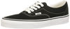 Picture of VANS 0EWZBLK Unisex Era Canvas Skate Shoes, Black, 9.5 Women / 8 Men - Size: 9.5 Women/8 Men