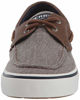 Picture of Sperry Men's, Halyard Boat Shoe Chambray Chocolate/TAN 10.5 M - Size: 10.5