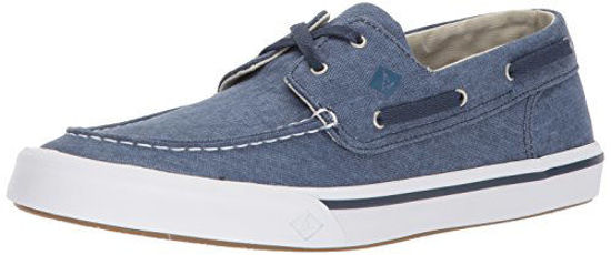 Picture of Sperry Mens Bahama II Boat Washed Sneaker, Navy, 10 - Size: 10