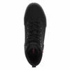 Picture of Levi's Womens Olivia CVS Canvas Hightop Fashion Sneaker Shoe, Black Mono, 6.5 M - Size: 6.5