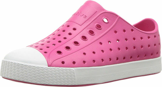 Picture of Native Shoes - Jefferson Junior, Hollywood Pink/Shell White, J3 M US - Size: 3 Little Kid