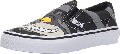 Picture of VANS KIDS K CLASSIC SLIP-ON CHESHIRE CAT BLACK SIZE 12.5 - Size: 12.5 Little Kid