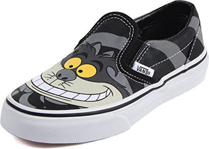 Picture of Vans Childrens Disney Classic Slip-On,Cheshire Cat/Black,US 10.5 M - Size: 10.5 Toddler