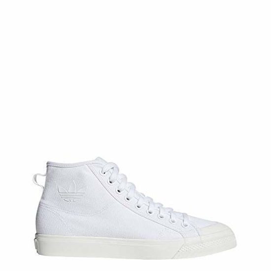 Picture of adidas Originals Men's Nizza Hi Sneaker, White/White/Off White - Size: 5