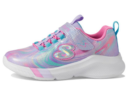 Picture of Skechers Kids Girls Dreamy Lites-Swirly Sweets Sneaker, Lavender/Multi, 1 Little Kid - Size: 1 Little Kid