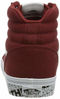 Picture of Vans Men's Hi-Top Trainers, Red Rosewood White We9, 45 - Size: 45 M EU