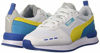 Picture of Puma R78 Sneaker, White-Maize-Scuba Blue - Size: 8 Women/8 Men