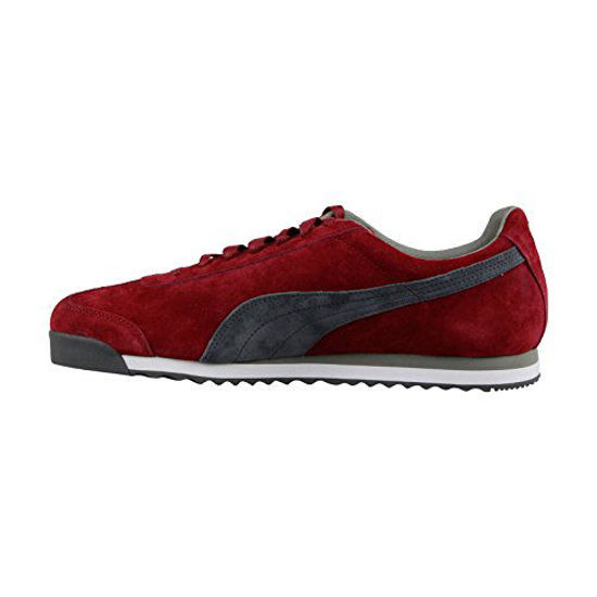 Picture of PUMA Men's Roma Gents Sneaker, Red Dahlia-Dark Shadow White-Rock Ridge, 11 M US - Size: 11 M US