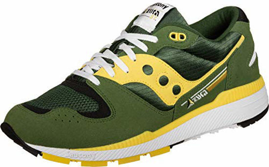 Picture of Saucony Men's Azura Sneaker, green/yellow, 9.5 - Size: 9.5