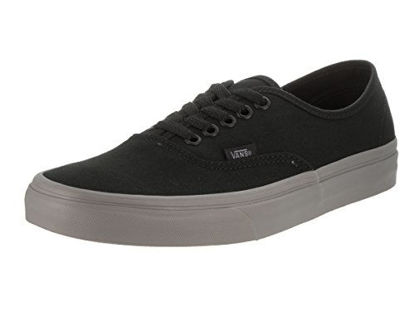 Picture of Vans Unisex Authentic (Pop) Black/Frost Grey Skate Shoe 9 Men US/10.5 Women US - Size: 10.5 M US Women / 9 M US Men