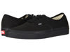 Picture of Vans Authentic, Black Black, Size 6 Men/ 7.5 Woman - Size: 7.5 Women/6 Men