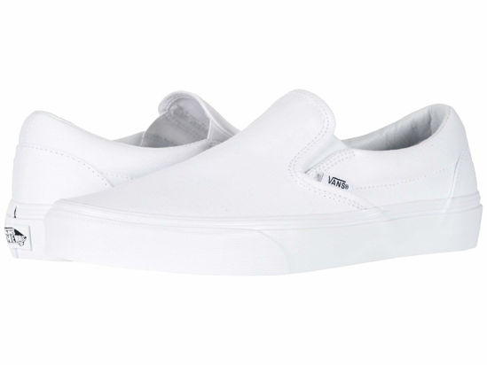 Picture of Vans Classic Slip-On, True White Size 12.5 Women/11 Men - Size: 11