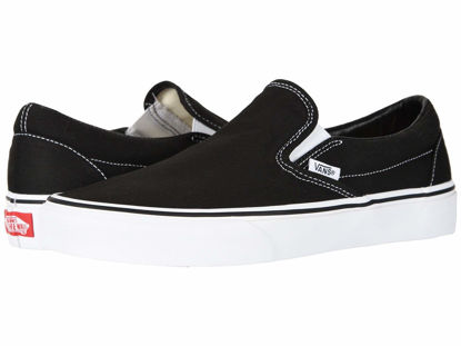 Picture of Vans Classic Slip-On, Black Size 6 Women - Size: 6