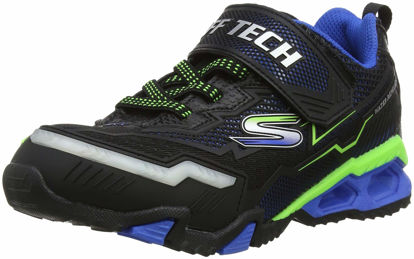 Picture of Skechers Kids Boys' Hydro Lights Sneaker, Black/Blue/Lime, 5 Medium US Big Kid - Size: 5 Big Kid