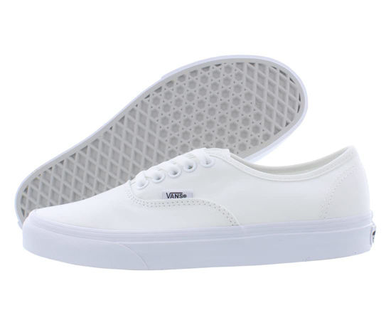 Picture of Vans U Authentic, Unisex Adults’ Sneakers True White - Size: 12 Women/10.5 Men