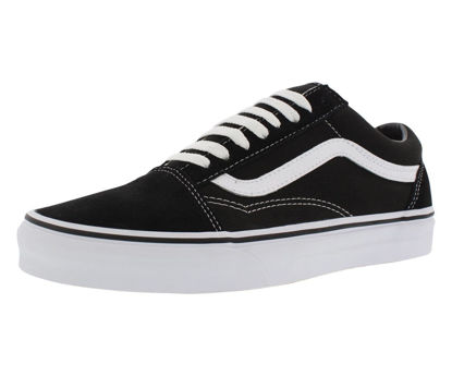 Picture of Vans Old Skool Unisex Shoes Size: 5; Color: Black/White - Size: 6.5 Women/5 Men