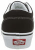 Picture of Vans Women's Doheny Platform Sneaker, Black Canvas Black White 187, 6 - Size: 6