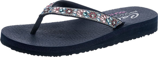 Picture of Skechers Women's Meditation - Garden Bliss - Navy Mitobuck/Gem Stones - US 7 - Size: 7