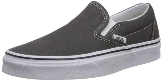 Picture of Jumping Jacks Kids Adult Classic Slip-On Core Classics, Charcoal - Size: 14.5 Women/13 Men