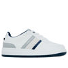 Picture of Nautica Sneakers Low-Top Lace Up Shoe for Boys Girls-Ryerson Youth-White Grey Size-5 - Size: 5 Big Kid