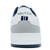 Picture of Nautica Sneakers Low-Top Lace Up Shoe for Boys Girls-Ryerson Youth-White Grey Size-5 - Size: 5 Big Kid