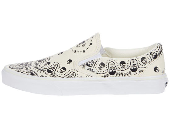 Picture of Vans Men's Old Skool, (Bandana) Classic White/Black - Style 36, Size 5 - Size: 5