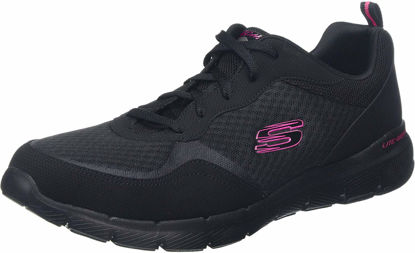 Picture of Skechers womens Flex Appeal 3.0-go Forward Sneaker, Bbk, 6.5 US - Size: 6.5