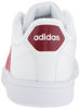 Picture of adidas Women's CF Advantage Sneaker,White, Collegiate Burgundy,White, 6 M US - Size: 6