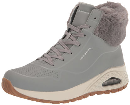 Picture of Skechers Women's Sneaker Fashion Boot, Grey, 9.5 - Size: 9.5