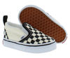 Picture of Vans Toddler's Slip On V, (Checkerboard) Bkack/Off White, Size 6.5 Toddler - Size: 6.5 Toddler