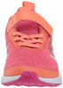 Picture of adidas Unisex-Kid's RapidaRun X EL Running Shoe, Semi Coral/Copper Metallic/Real Magenta, 10.5K M US Little Kid - Size: 10.5 Little Kid