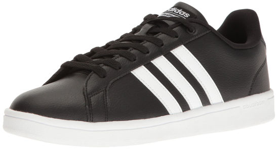 Picture of adidas Men's Cloudfoam Advantage Sneakers, Black/White, 8 - Size: 8