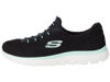 Picture of Skechers Summits-Cool Classic Black/Turquoise 8 C - Wide - Size: 8 Wide