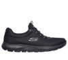 Picture of Skechers Women's Summits Sneaker, Black/Black BBK, 11 Wide - Size: 11 Wide