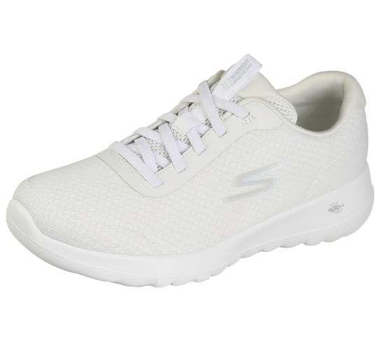 Picture of Skechers Women's Go Walk Joy-Ecstatic Sneaker, White/Blue, 13 - Size: 13