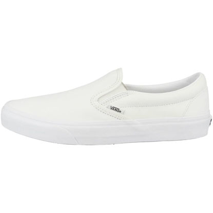 Picture of Vans, Classic Slip-On Sneakers (True White, 10.5 Men/12 Women) - Size: 12 Women/10.5 Men