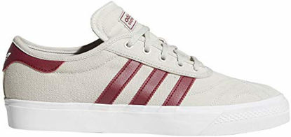 Picture of adidas Skateboarding Men's Adi-Ease Premiere Crystal White/Collegiate Burgundy/White 12.5 D US - Size: 12.5