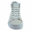 Picture of Vans Kids Sk8-Hi Zip (Star Glitter) White Skate Shoe 3 Kids US - Size: 3