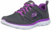 Picture of Skechers womens Summit - New World Sneaker, Charcoal/Purple, 7 US - Size: 7