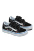 Picture of Vans Old Skool Unisex (Y61) Glow Cosmic Zoo Black/Blue, 13 Little Kid - Size: 13 Little Kid