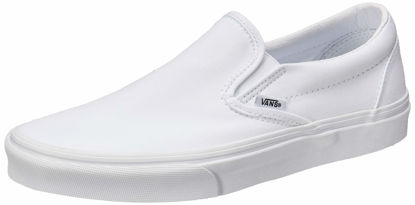 Picture of Vans Unisex Adults’ Classic Slip On Trainers True White - Size: 10.5 Women/9 Men