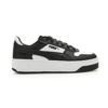 Picture of PUMA Carina Street Sneaker, White Black, 1 US Unisex Little Kid - Size: 1 Little Kid