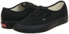 Picture of Vans Authentic, Black/Black, Size 11 - Size: 11