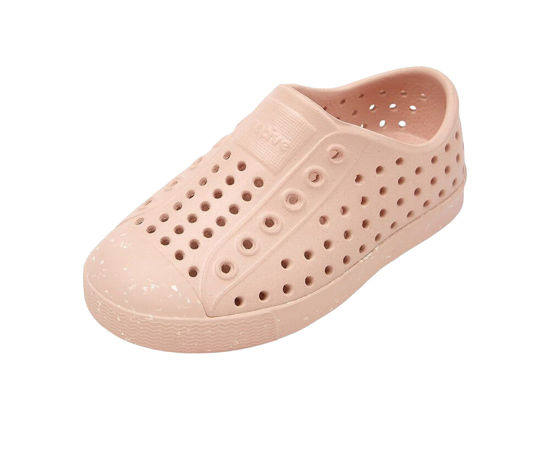 Picture of Native Shoes Kids Unisex Jefferson Bloom Slip-On Sneakers (Toddler) Chameleon Pink/Chameleon Pink/Shell Speckles 9 Toddler M - Size: 9 Toddler