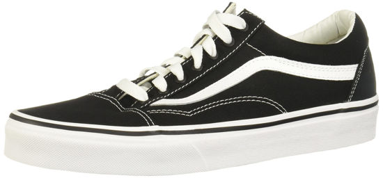 Picture of Vans Unisex Old Skool Black/True White Skate Shoe 5.5 Men US / 7 Women US - Size: 7 Women/5.5 Men