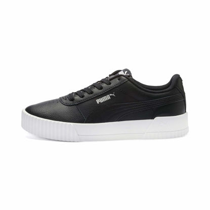 Picture of Puma Women's Low-Top Sneakers, Black White Silver, 6.5 UK - Size: 9