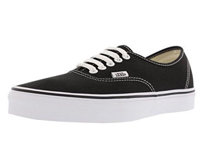 Picture of Vans U Authentic, Unisex Adults? Sneakers Black/White, Men 8.5/Women 10 - Size: 10 Women/8.5 Men